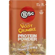BSC Violet Crumble Protein Powder Caramel Honeycomb 400g