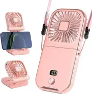 Mini Fan Portable Handheld Fan Rechargeable, Phone Holder, Hand Held Fan, Mini