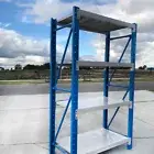 1.2M Length Steel Warehouse Racking Storage Garage Shelving Shelf Metal Shelves