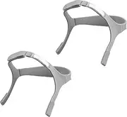 2 Packs Replacement Nuance Pro Headgear Compatible with Philips Respironics Nuance Pro Nasal Pillow CPAP Mask, Standard Size CPAP Strap fit for Philips Nasal Mask Strap