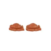 Coast to Coast Crab Set of 2 Ceramic S&P - 7.5x6x3.5cm