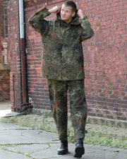 Mil-Tec BW Flecktarn, textile jacket , color: Camo (Flecktarn) , size: 5 BW