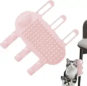 Corner Scratchers For Indoor Cats - Efficient Cat Brush Groomer - Gentle Silicone Comb for Home, Indoor, Kitten, Desk, Table, Cleaning, Relieves Itching