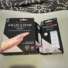 KISS Salon X-Tend LED Soft Gel System Starter Kit with Nails, Extra Nail Set New