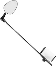 GANAZONO Lightweight Helmet Mirror Portable Rearview Mirror for Cycling Suitable for Bicycle Commuters and Road Cyclists Durable High Grade Material Fracture Design