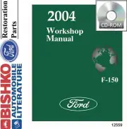 2004 Ford F-150 OEM Service Manual on CD-ROM