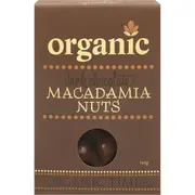 ORGANIC TIMES Dark Chocolate Macadamia Nuts 150g