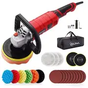 SILVEL Buffer Polisher, 1600W 7 Inch/6 Inch Polisher for Car Detailing, Wax M...