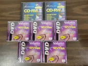Verbatim DataLifePlus DVD+R 4.7 GB Data 120min 2.4x DVD RW CD-RW Imation Lot