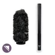 Rode NTG3B Black Shotgun Microphone with WS7 Professional Windshield