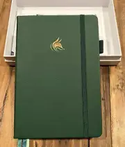 CLEVER FOX Weekly Planner Dark Green New In Box With Manual Undated