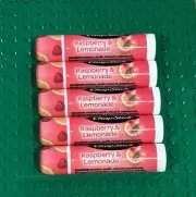 Five Chapstick Raspberry Lemonade Lip Balm Lot New