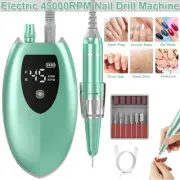 UPGARED 45000RPM ELECTRIC NAIL FILE DRILL Manicure Tool Pedicure Machine Kits US