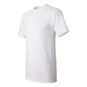 Basic Tee White Premium Men's Plain Blank T-shirt XLarge Size