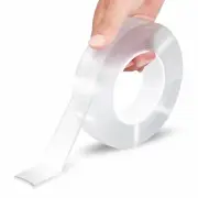 Strong Clear Double Side Nano Tape Traceless Washable Adhesive Invisible Gel 20f