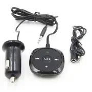 4.0 Music Receiver Wireless Bluetooth 3.5mm Adapter Handsfree Car AUX Speaker