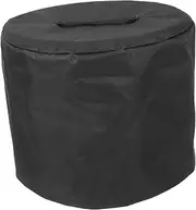 Outdoor Fire Pits Cover Cover Black Lightweight Waterproof Oxford for and Protection