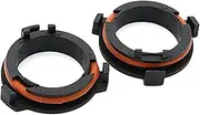2pcs H7 LED Headlight Bulb Adapter Socket Holder Retainer H7 Bulb Cap Base Bracket Mounting Clips, for 1998-2005 Opel Astra G, 1999-2005 Opel Zafira A Car Headlight Mounting Bracket