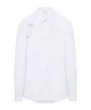Alexander McQueen Harnes Long Sleeved Shirt SHIRTS INCH16.5,SHIRTS INCH15,SHIRTS INCH16,SHIRTS INCH17.5,SHIRTS INCH15.75,SHIRTS INCH17,SHIRTS INCH15.5,17.50,15.5_5 white