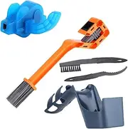 Bike Motorcycle Chain Oil Storage Tool Box Chain Cleaning Oil Splash-Proof Agent Chain ABS 1Set
