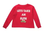 Let’s Take An Elfie Pullover Sweater NEW WITH TAGS - size XS 4/5