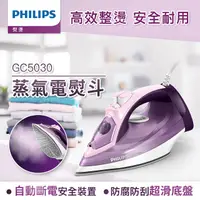 在飛比找PChome24h購物優惠-飛利浦 PHILIPS 垂直+水平蒸氣熨斗 DST5030