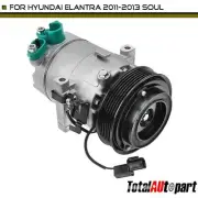 1x AC A/C Compressors & Clutch for Hyundai Elantra 2011-2013 Kia Soul 12-13 VS12 (for: Kia)