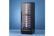 Devanti Wine Fridge Cooler Dual Zone 128 Bottles