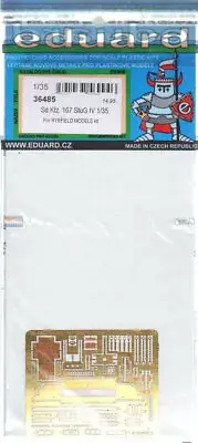 EDU36485 1:35 Eduard PE - Sd.Kfz.167 STuG IV Detail Set (RFM kit)