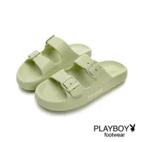 在飛比找蝦皮商城優惠-PLAYBOY 高彈力PLUS 輕量厚底 休閒拖鞋-BIKU