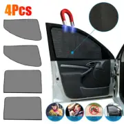 4X Magnetic Car Front Rear Window Sun Shade Cover Mesh Shield UV Protector Cover (for: MG)