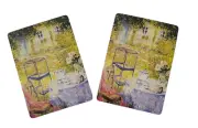 Garden Party Luncheon Table Painting Cards Scrapbook Junk Journal Collage Crafts