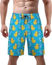 [Joyidec] Mens Novelty Swim Trunks Quick Dry Swim Beach Shorts with Mesh Lining Pockets