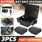 3Pcs Rat Trap Cage Mouse Fast Capture Traps Lockable Design For Family Safe Use
