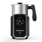 5-in-1 Milk Frother and Steamer, 21 oz Split Milk Frother, Removable Automati...