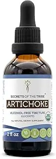 Secrets of the Tribe Artichoke USDA Organic | Alcohol-Free Extract, High-Potency Herbal Drops | Made from 100% Certified Organic Artichoke (Cynara scolymus) Dried Leaf 2 oz