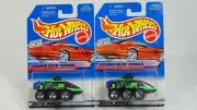 2 - 1997 Hot Wheels Die Cast Green Techno Bits #4/4 #18774