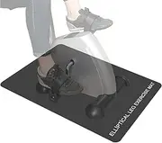 Leg Exerciser Machine Non Slip Mat - Protective Trainer Mat,Home Sports Accessories, Floor Protector for Under Desk Elliptical Peddler Foot & Leg Pedal Exerciser