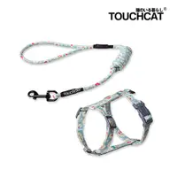 在飛比找蝦皮商城優惠-TOUCHCAT 貓用 日系復古工字型胸背帶套裝 尼龍帶 寵