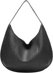 [Reberomantic] Women Snakeskin Hobo Bags Large Casual Totes Faux Leather Satchel Purse Top-handle Handbags with Tassel