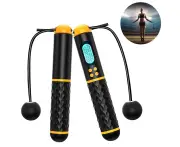 Jump Rope,Digital Weighted Ropeless skipping Rope,Adjustable