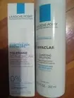 Lot Of 2 La Roche Posay Toleriane Rosaliac AR Moisturizer & Effaclar Clarifying