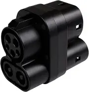 Connector Electric Vehicle Charger Socket EV Charger Adaptor CCS1 to CCS2 DC Fast Charging 250A for Eletric Vehicle PHEV Hybrid Cars CCS1 to CCS2