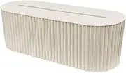 Cable Tidy Box Plastic Cable Management Box Large Storage Cable Wire Organiser Box for Home Office Supplies 33 * 13 * 11cm, Cable Tidy Box