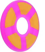 GANAZONO Pet Chewing Flying Disc Durable Silicone Fetch Plaything for Dogs Cats for Interactive Safe Outdoor Activity for Training Entertainment