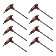 8pcs 8mm Hex Key T-Handle Dual End Wrench Spanner, Metric S2 Steel