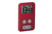 Digital Kitchen Timer With Light Red