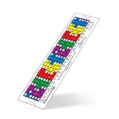 Sliding Ruler for Guitar™ – The Original Guitar Scale Chart for Pentatonic, D...