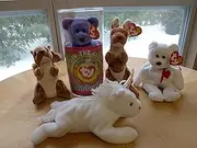 10 Beanie Babies Used - Wholesale Lot