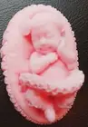 Baby Girl Sleeping On Pillow Watermelon Fragrance Goats Milk Soap